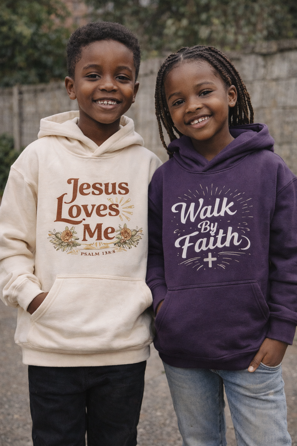 Jesus Loves Me / Walk By Faith — Kids Pair