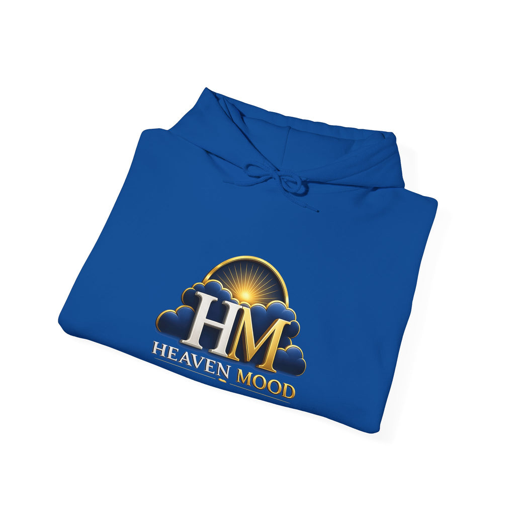 Heaven Mood Hoodie — Gold Cloud Logo Pullover