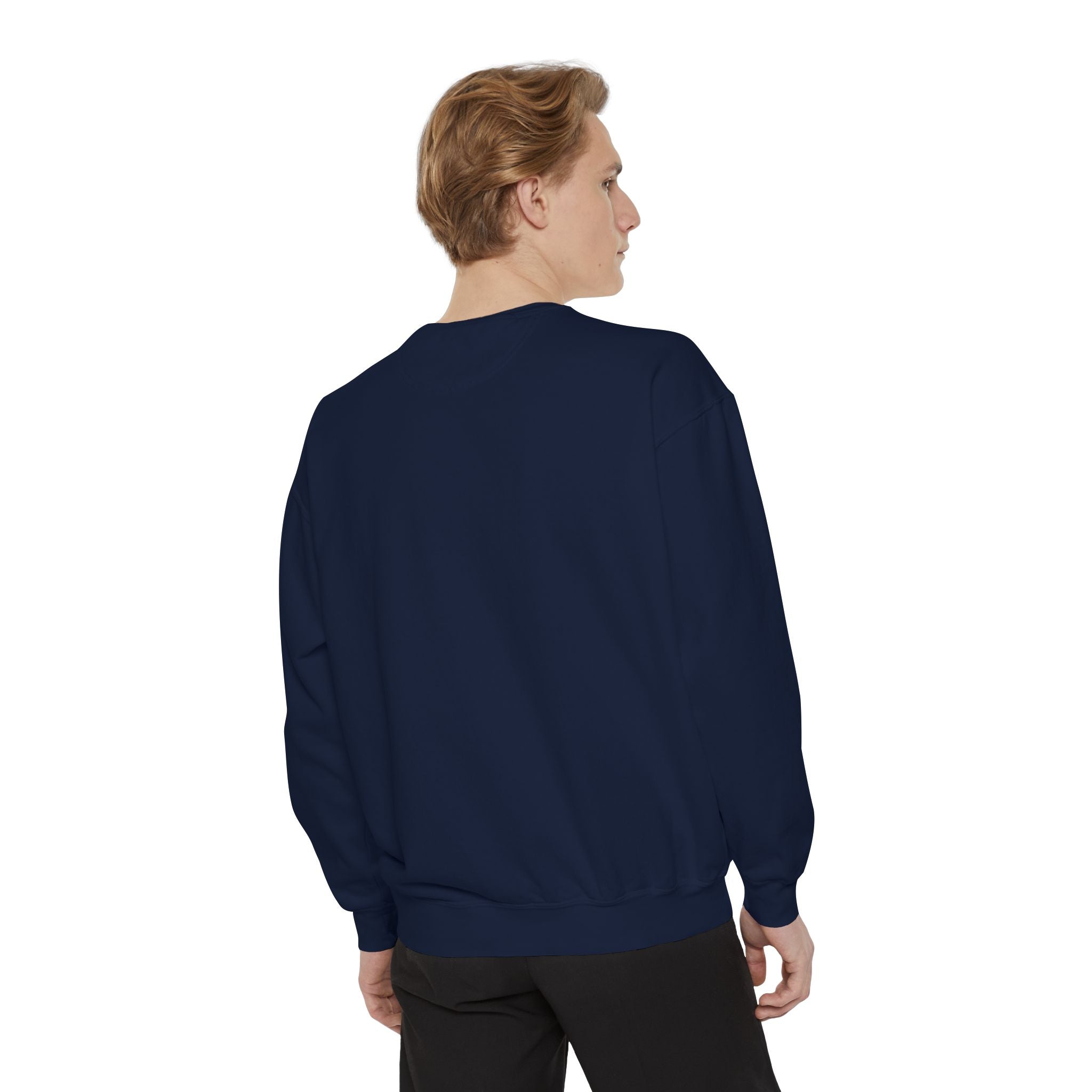 777 Inspirational Sweatshirt — "Be Strong and Courageous" Joshua 1:9 Crewneck