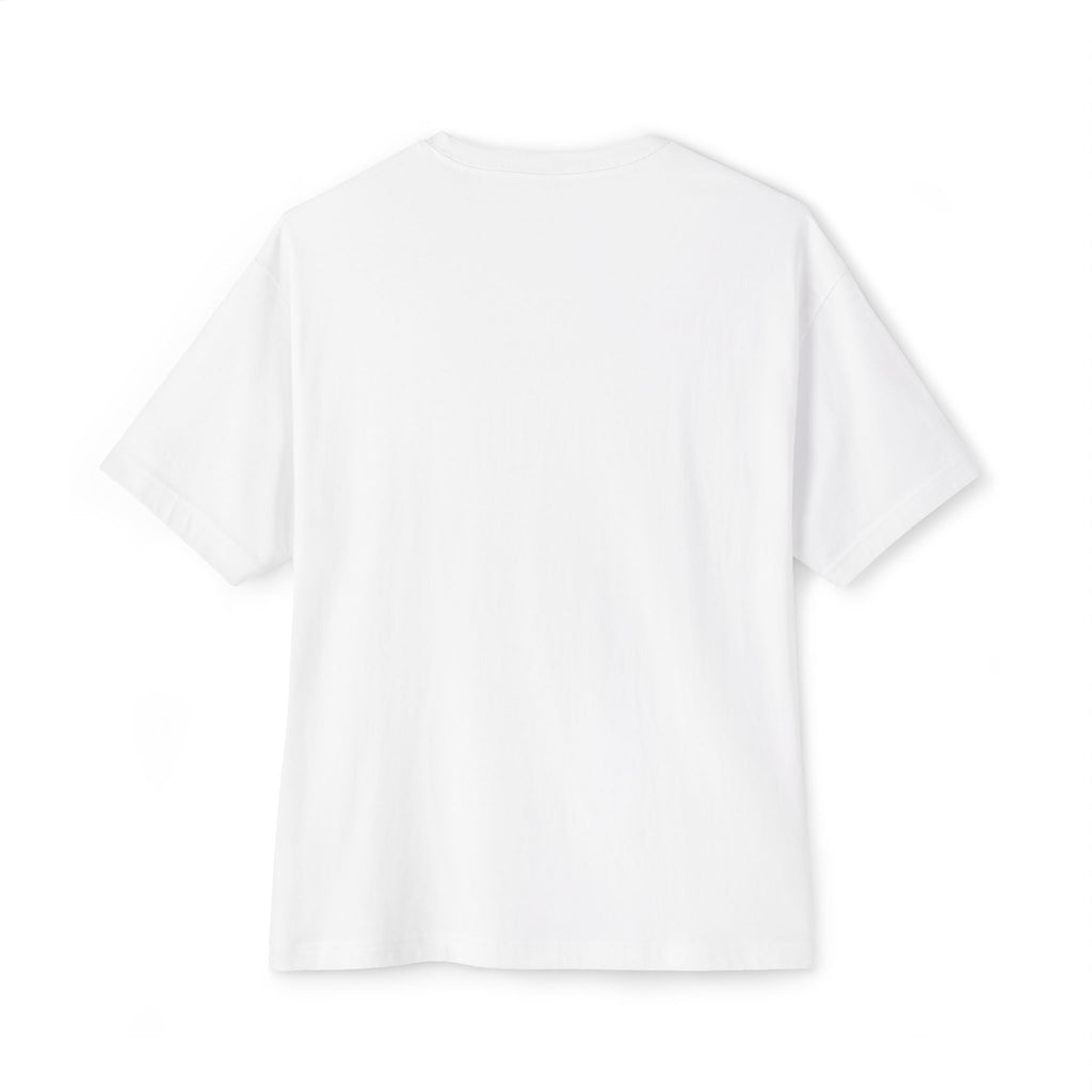 Boxy Tee — Minimal Gold '777' Lucky Number T-Shirt