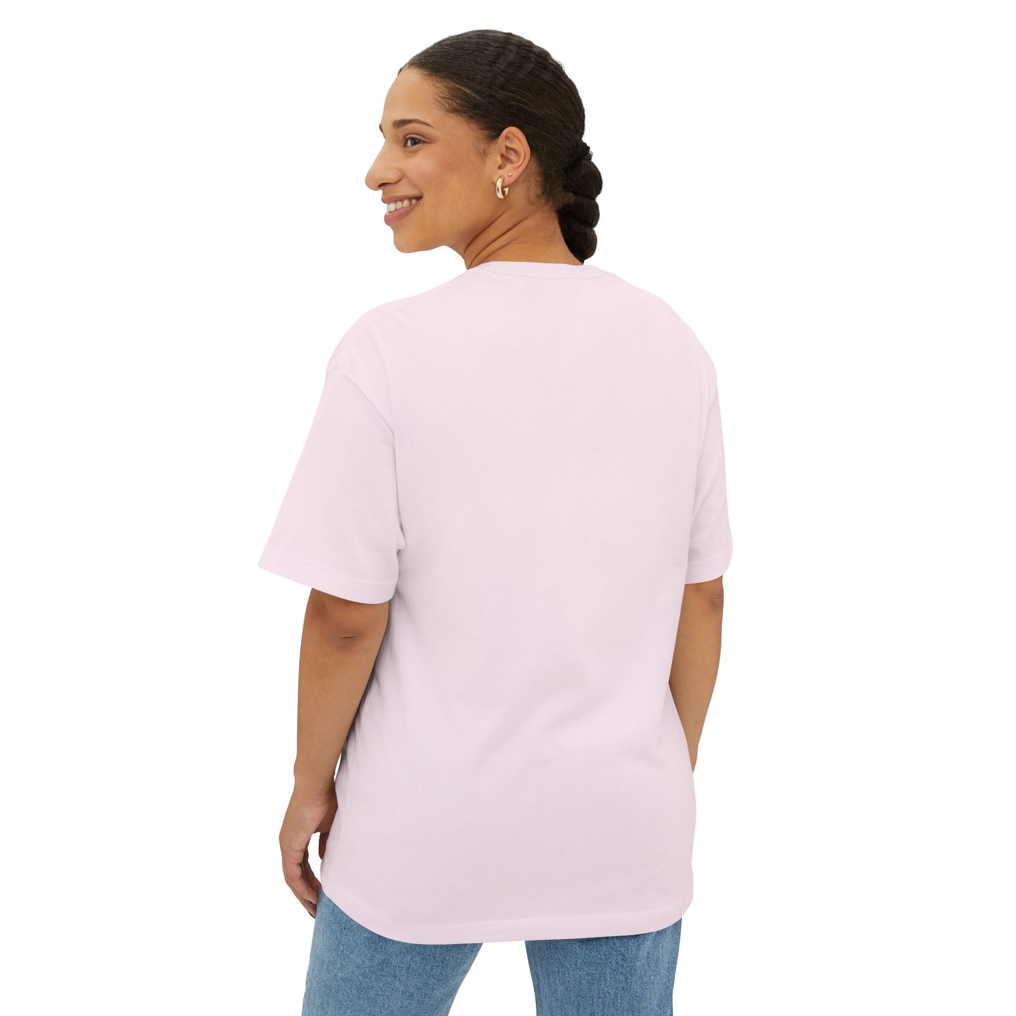 Boxy Tee — Minimal Gold '777' Lucky Number T-Shirt