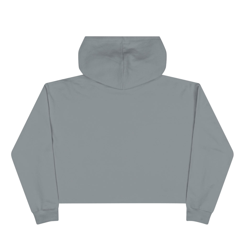 Lucky 777 Cropped Hoodie — Minimal Gold Number Graphic