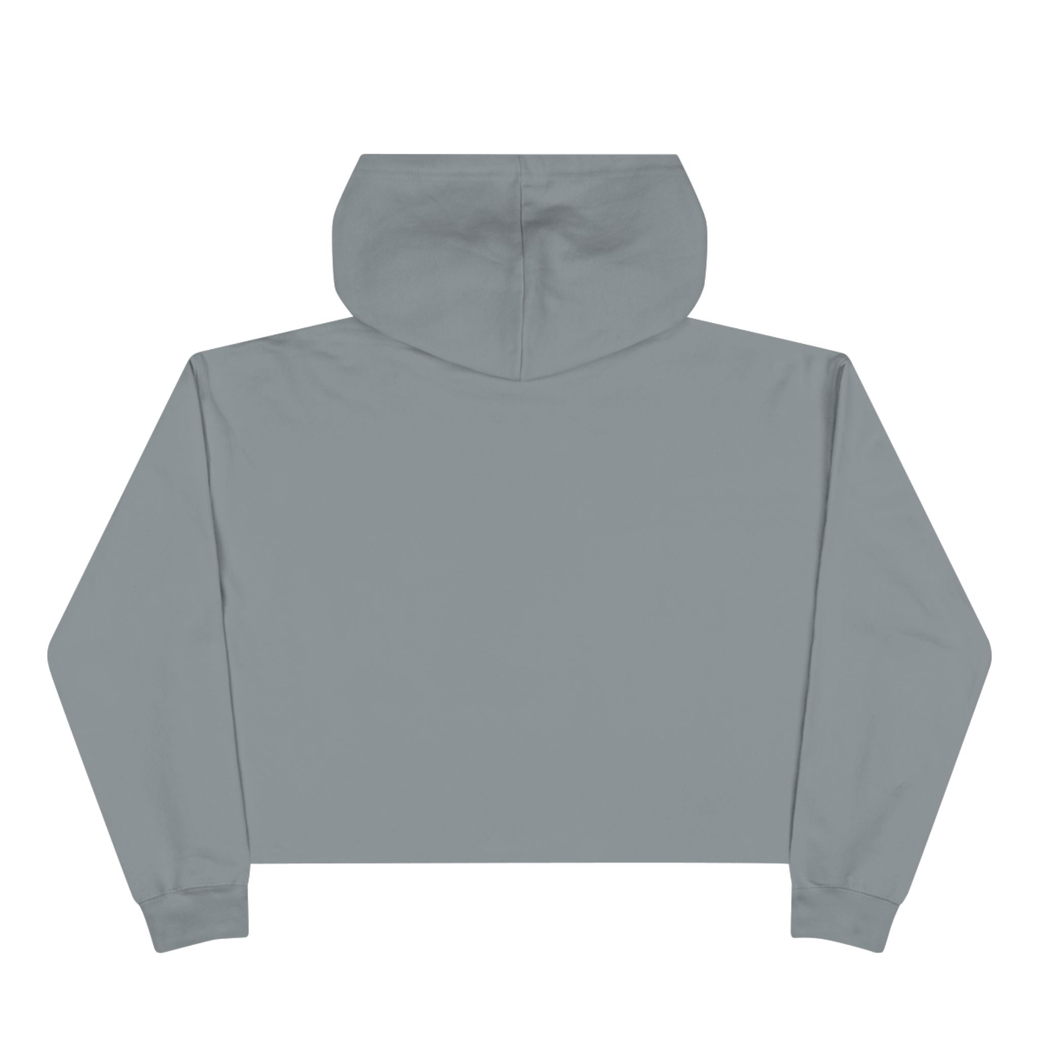 Lucky 777 Cropped Hoodie — Minimal Gold Number Graphic