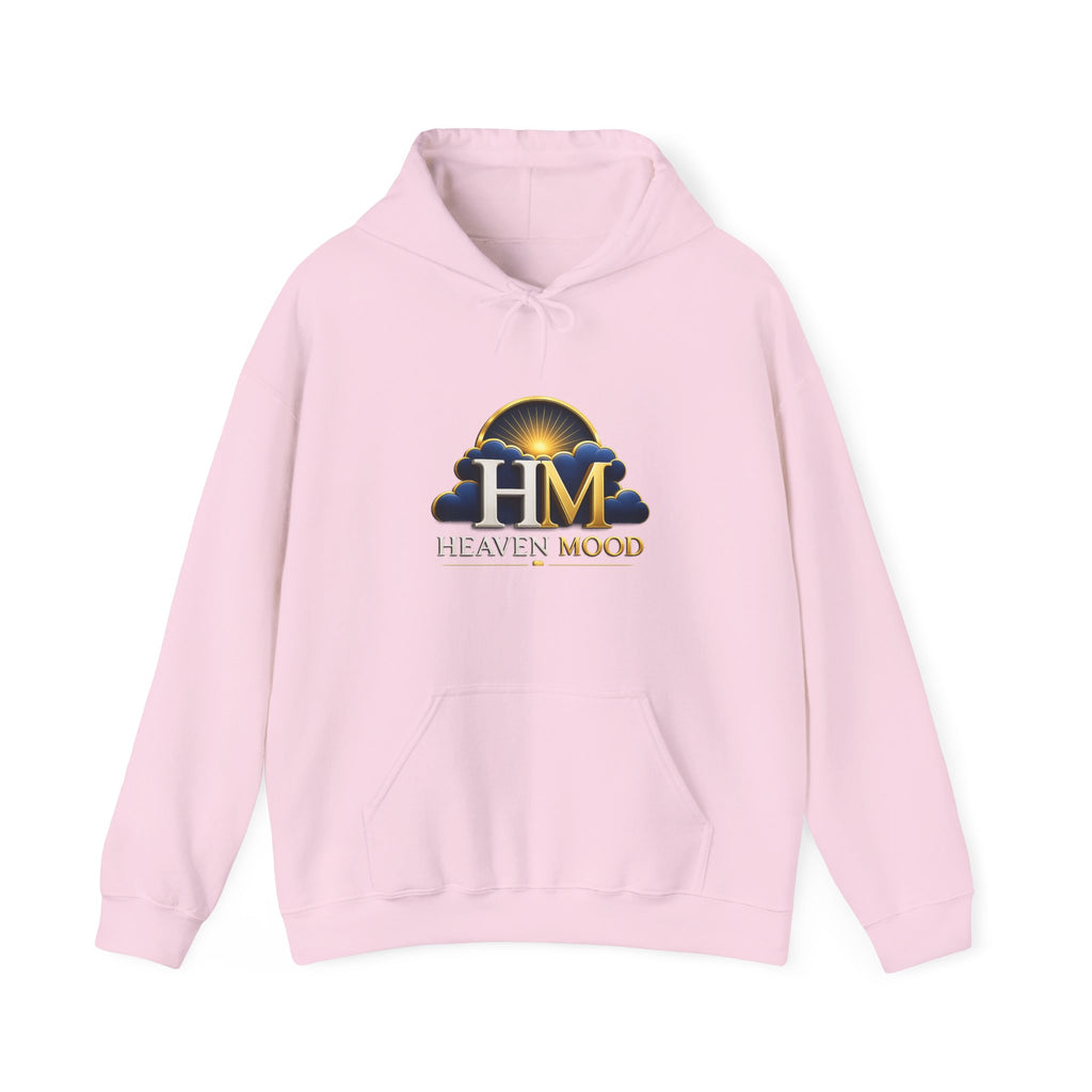 Heaven Mood Hoodie — Gold Cloud Logo Pullover