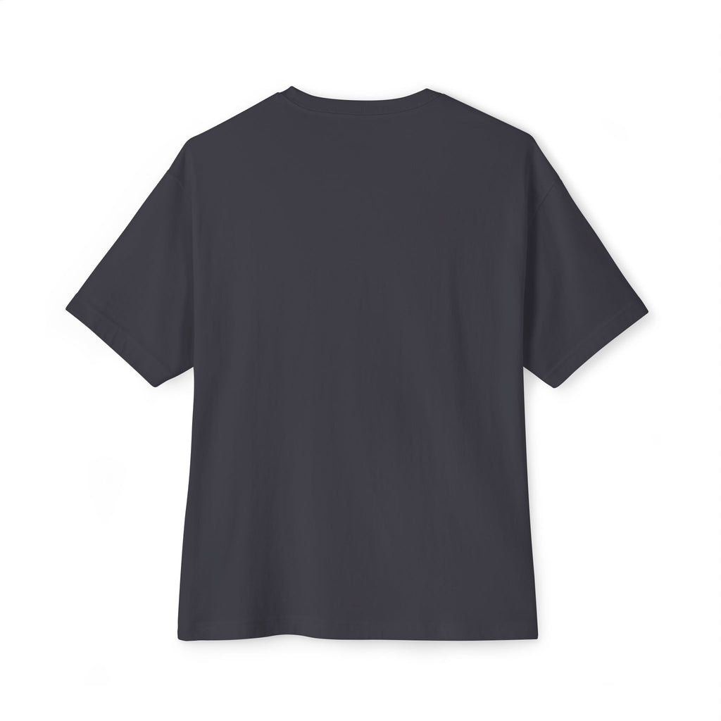 Boxy Tee — Minimal Gold '777' Lucky Number T-Shirt