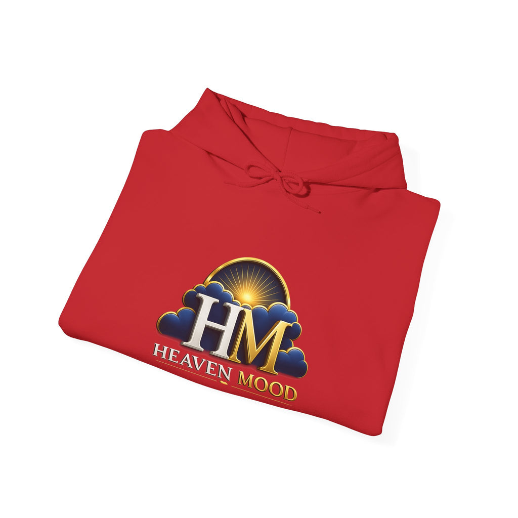 Heaven Mood Hoodie — Gold Cloud Logo Pullover