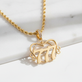 777 Gold Necklace