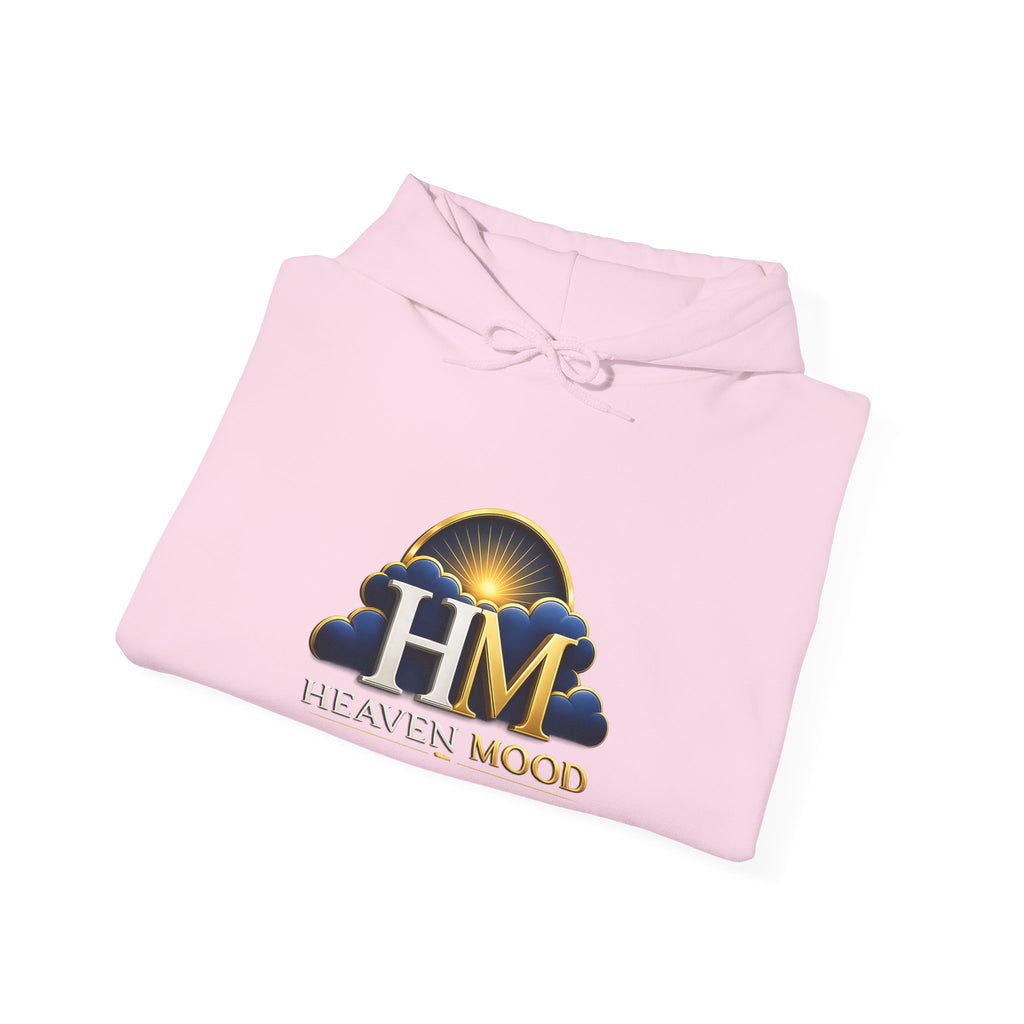 Heaven Mood Hoodie — Gold Cloud Logo Pullover