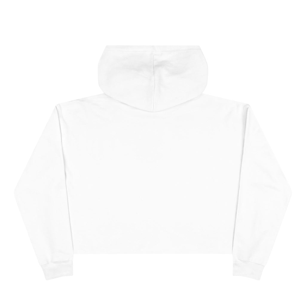 Lucky 777 Cropped Hoodie — Minimal Gold Number Graphic